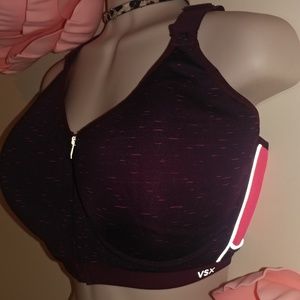 Victoria Secret VSX Sport Bra Purple & Pink 40DD